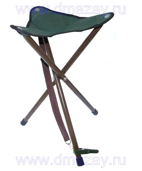 Складной стульчик – тренога для охоты и рыбалки TREPIED SIEGE CUIR СU3194    